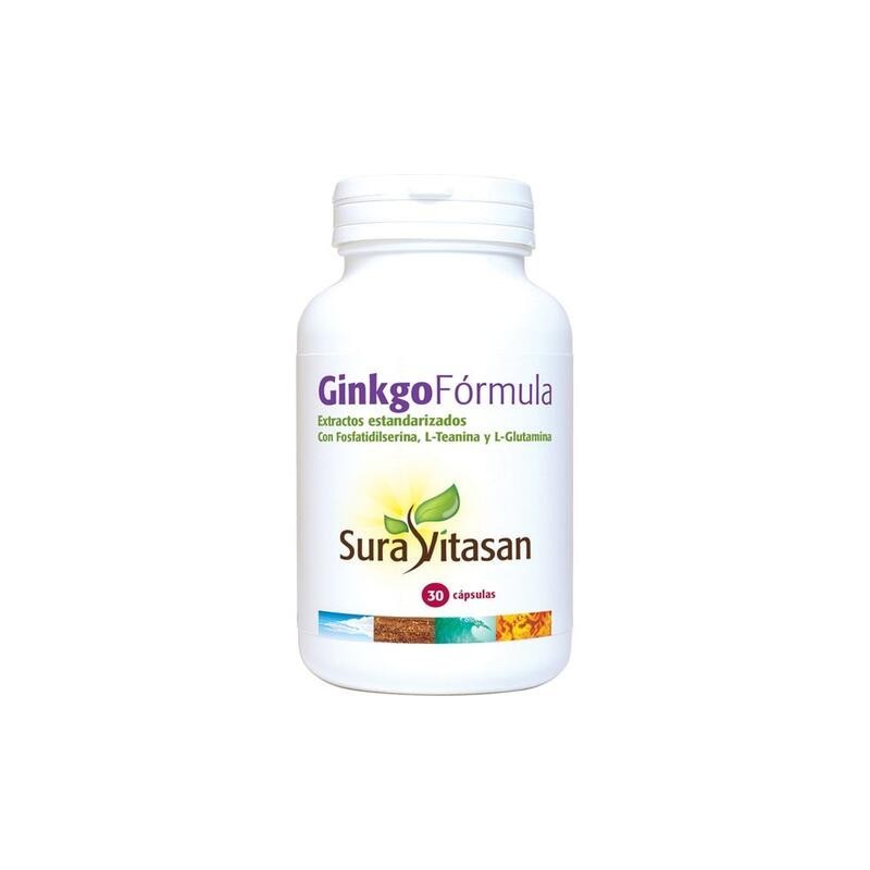 GINKGO FORMULA 30 cápsulas SURAVITASAN