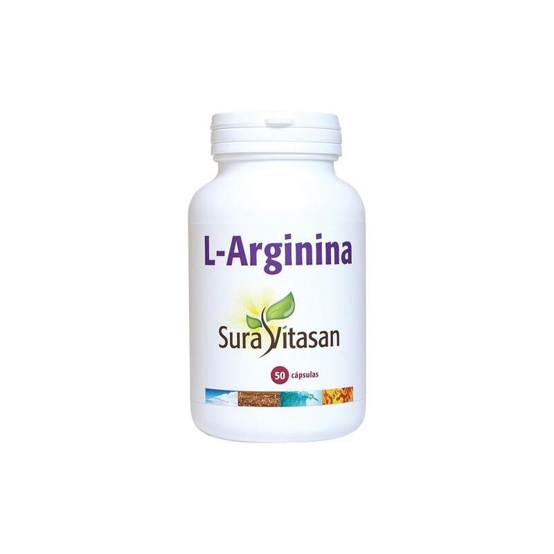 L-ARGININA 500 mg. 50 cápsulas SURAVITASAN