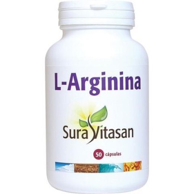 L-ARGININA 500 mg. 50 cápsulas SURAVITASAN