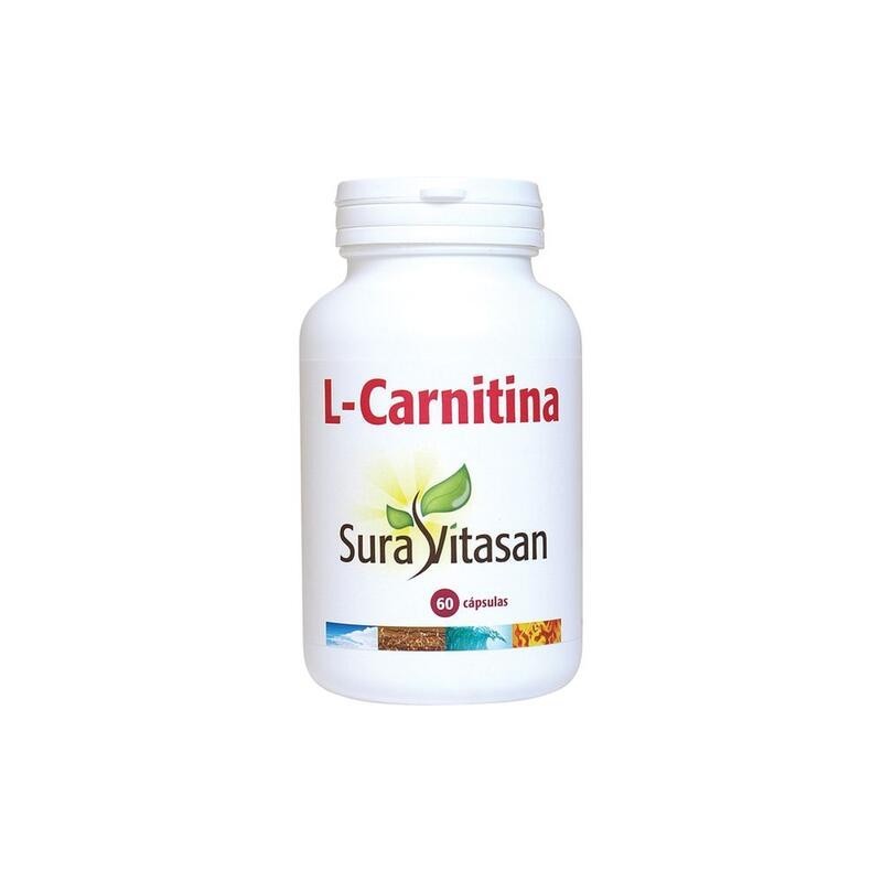 L-CARNITINA 500 mg. 60 cápsulas SURAVITASAN