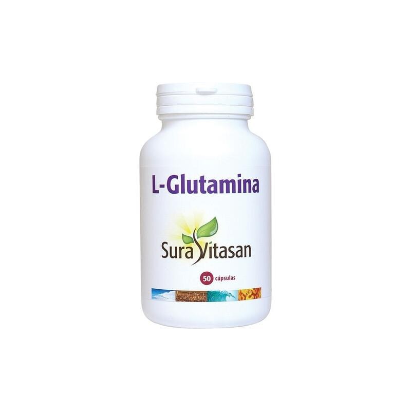 L-GLUTAMINA 500 mg. 50 cápsulas SURAVITASAN