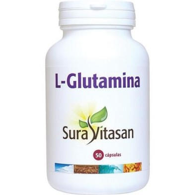 L-GLUTAMINA 500 mg. 50 cápsulas SURAVITASAN