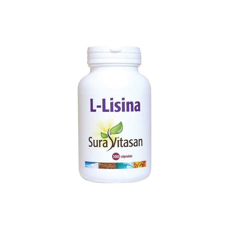 L-LISINA 500 mg. 100 cápsulas SURAVITASAN