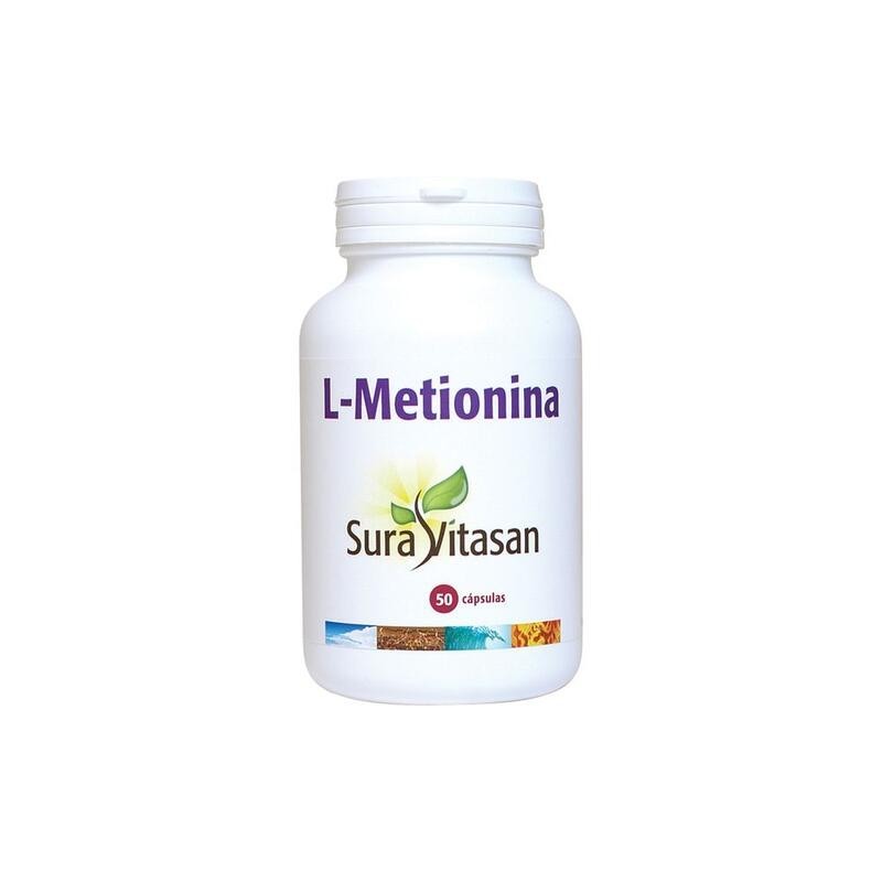 L-METIONINA 500 mg. 50 cápsulas SURAVITASAN