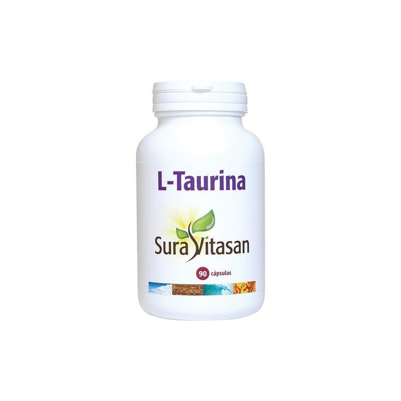 L-TAURINA 500 mg. 90 cápsulas SURAVITASAN