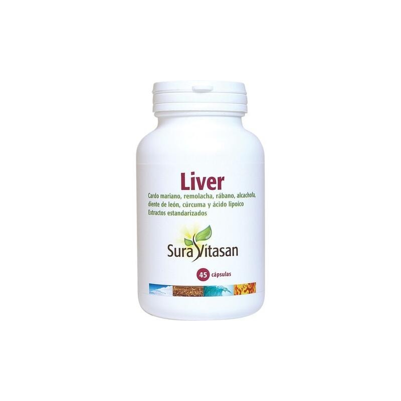 LIVER 45 cápsulas SURAVITASAN