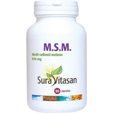 M.S.M. 850 mg. 90 cápsulas SURAVITASAN