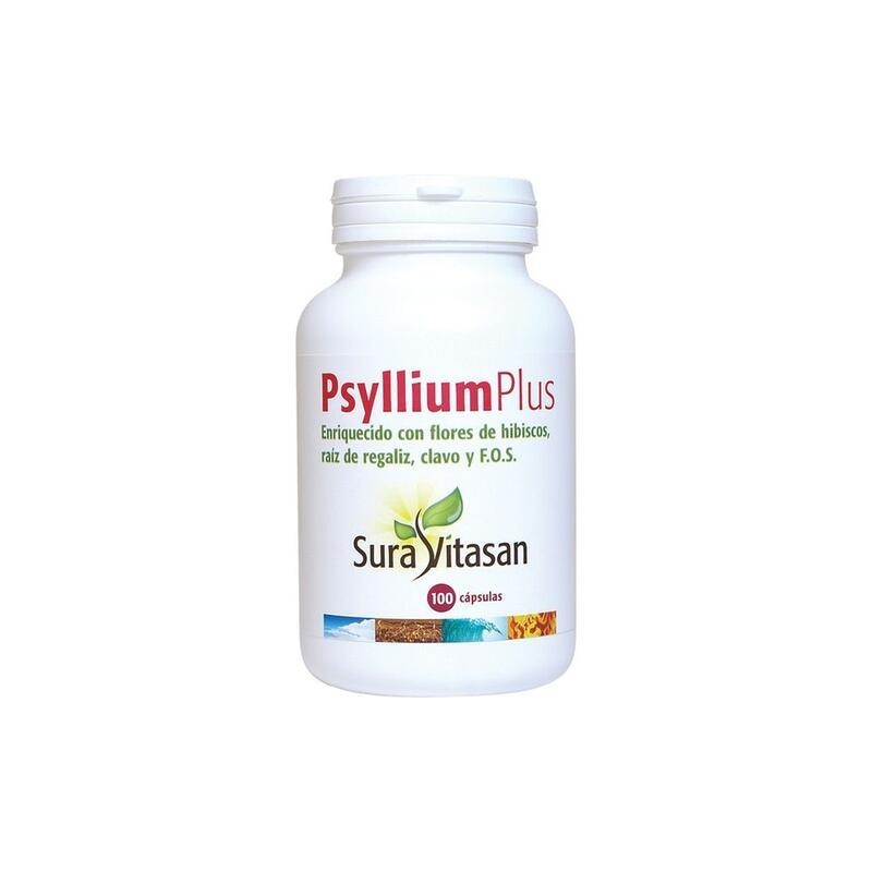 PSYLLIUM PLUS enriquecido + F.O.S.  550 mg. 100 cáps. SURAVITASAN