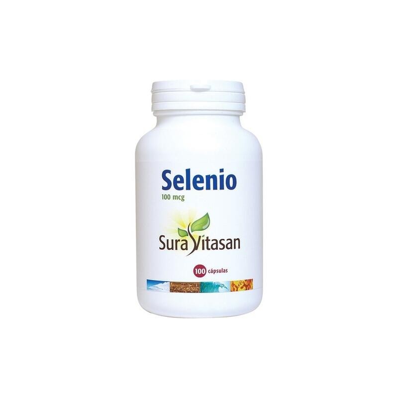 SELENIO L-SELENOMETIONINA 100 mcg. 100 caps. SURAVITASAN