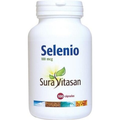 SELENIO L-SELENOMETIONINA 100 mcg. 100 caps. SURAVITASAN