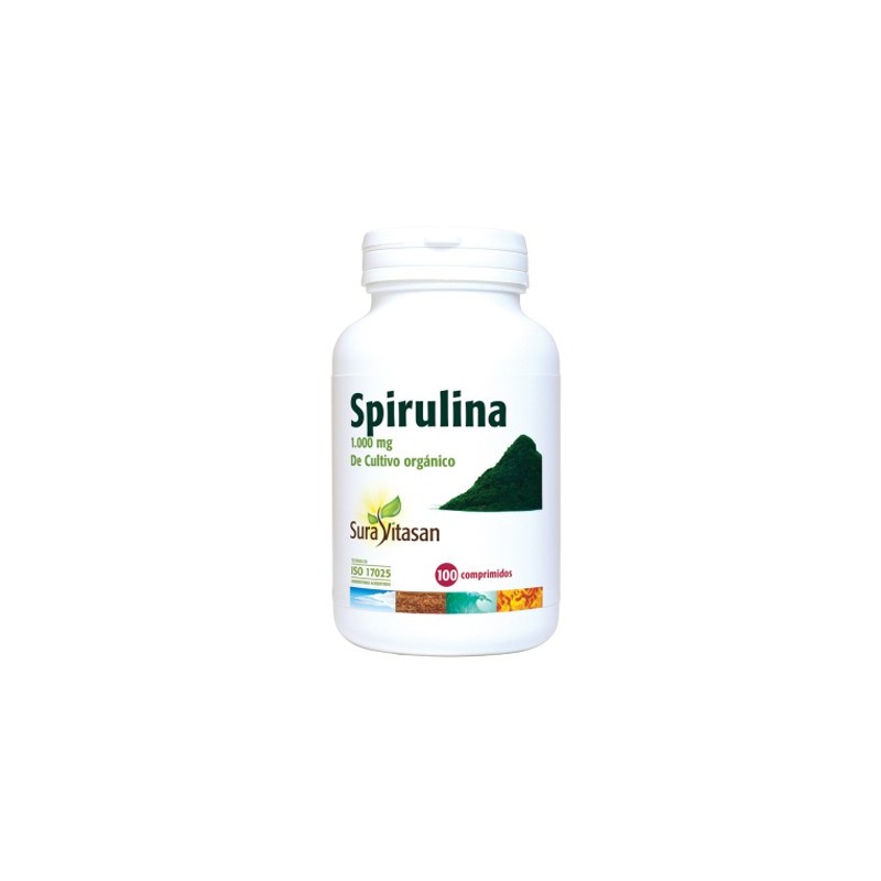 SPIRULINA 1.000 mg. 100 comprimidos SURAVITASAN