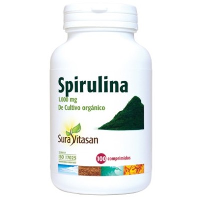 SPIRULINA 1.000 mg. 100 comprimidos SURAVITASAN