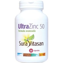 ULTRA ZINC 25 mg. 30 cápsulas SURAVITASAN