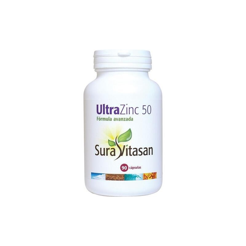 ULTRA ZINC 25 mg. 90 cápsulas SURAVITASAN