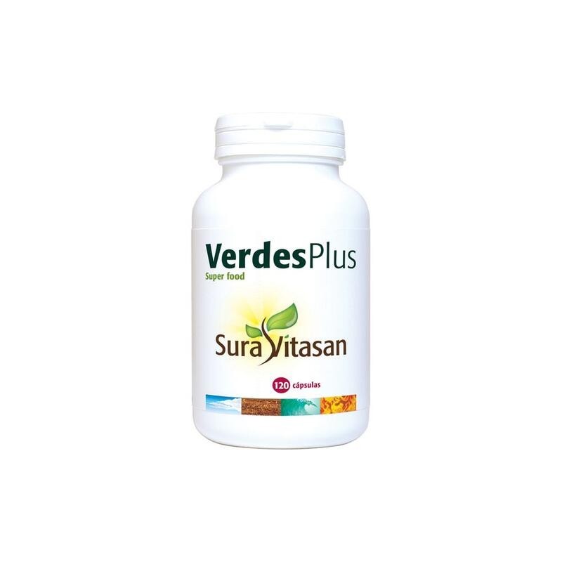 VERDES PLUS 740 mg. 120 cápsulas SURAVITASAN