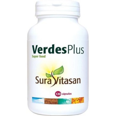 VERDES PLUS 740 mg. 120 cápsulas SURAVITASAN