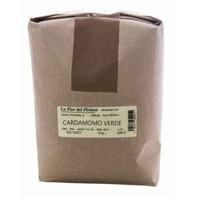 CARDAMOMOS VERDE 1 Kgr. LA FLOR DEL PIRINEO