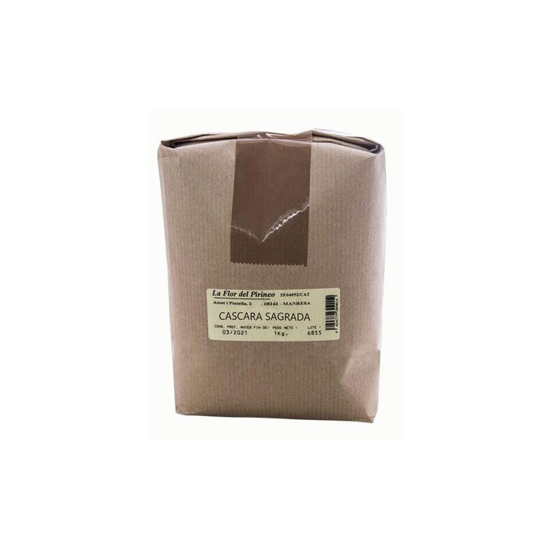 CASCARA SAGRADA 1 Kgr. LA FLOR DEL PIRINEO