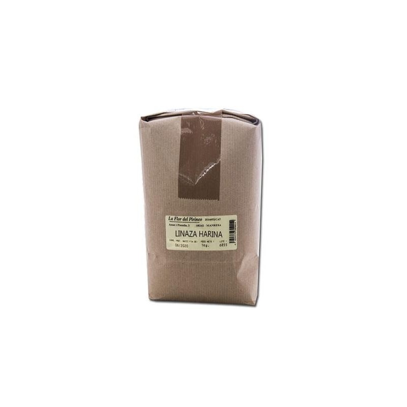 LINAZA HARINA 1 Kgr. LA FLOR DEL PIRINEO