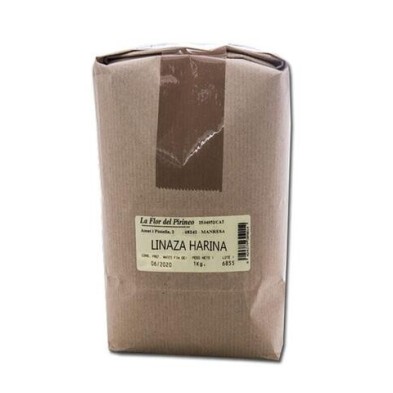 LINAZA HARINA 1 Kgr. LA FLOR DEL PIRINEO