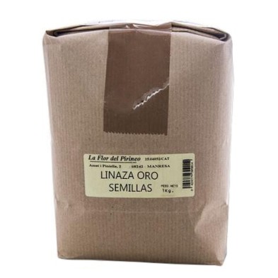 LINAZA ORO SEMILLAS 1 Kgr. LA FLOR DEL PIRINEO