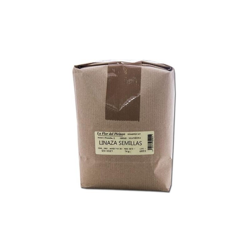 LINAZA SEMILLAS 1 Kgr. LA FLOR DEL PIRINEO