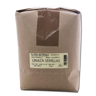 LINAZA SEMILLAS 1 Kgr. LA FLOR DEL PIRINEO