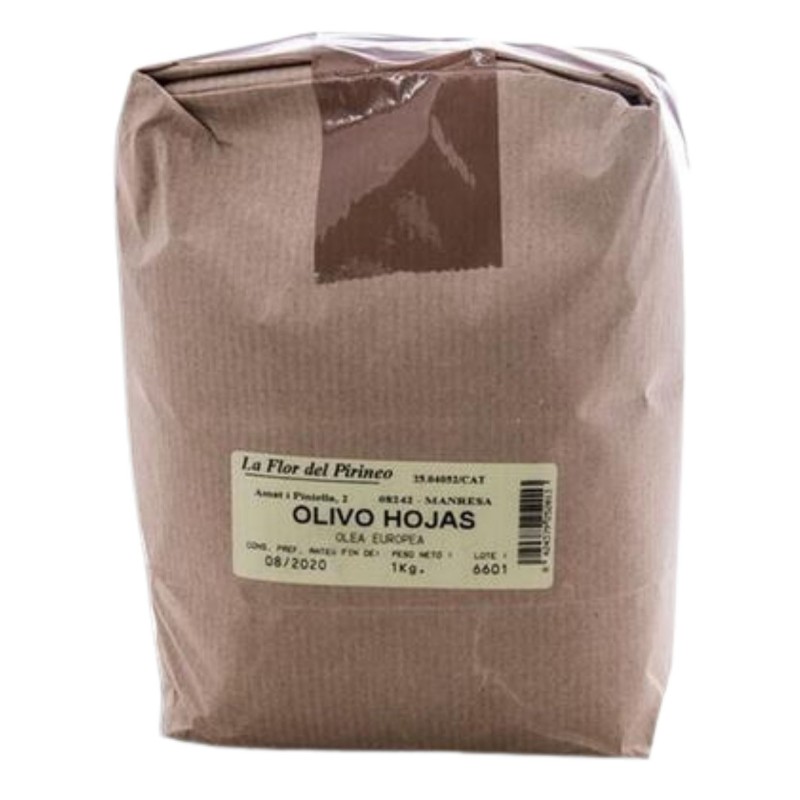 OLIVO HOJAS 1 Kgr. LA FLOR DEL PIRINEO