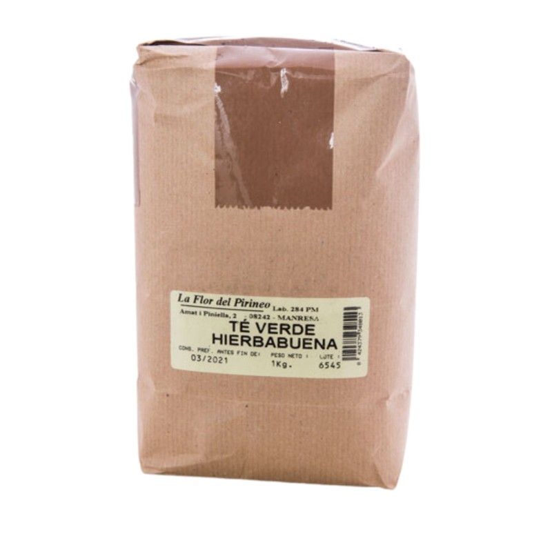TE VERDE HIERBABUENA (Touareg) 1 Kgr. LA FLOR DEL PIRINEO