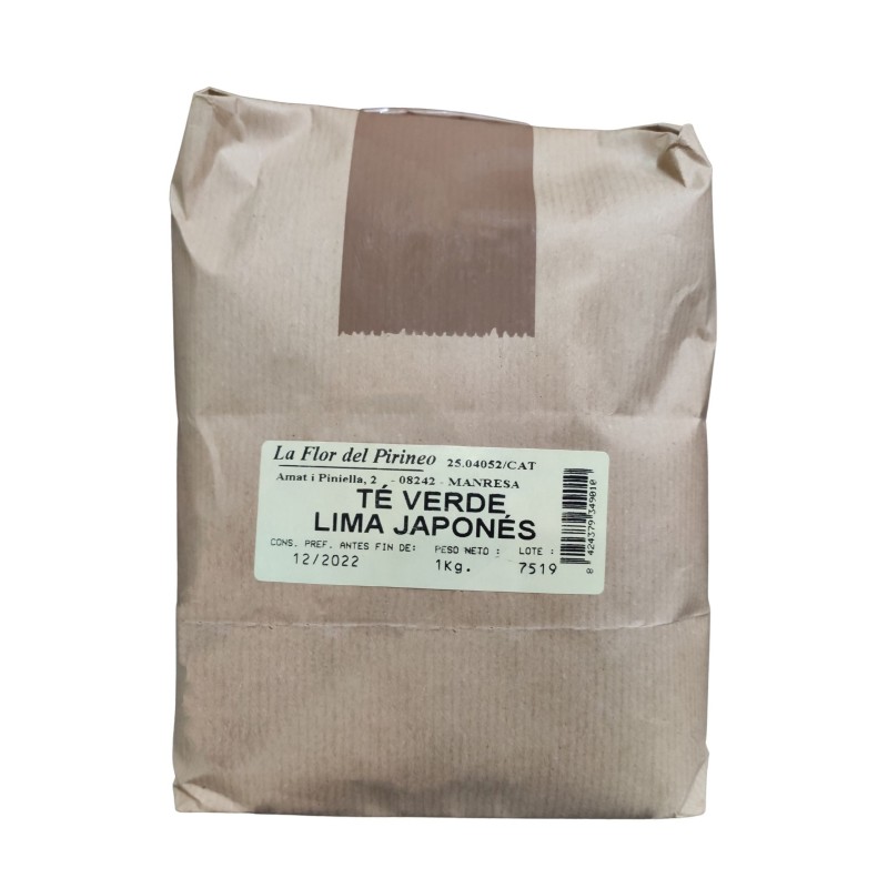 TE VERDE LIMA JAPONES 1 Kgr. LA FLOR DEL PIRINEO