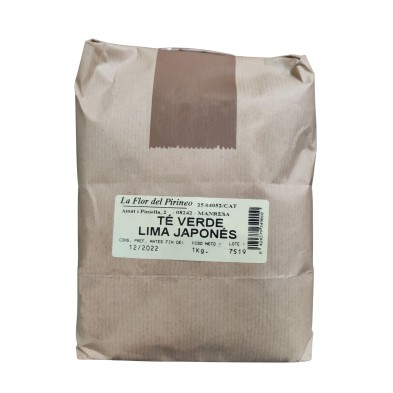 TE VERDE LIMA JAPONES 1 Kgr. LA FLOR DEL PIRINEO