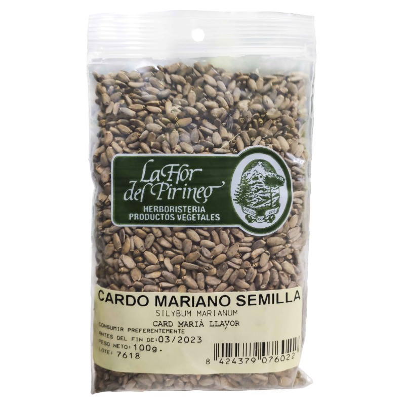 CARDO MARIANO SEMILLAS 100 gr. LA FLOR DEL PIRINEO