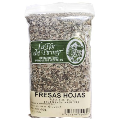 FRESAS HOJAS (Frutillas) 40 gr. LA FLOR DEL PIRINEO