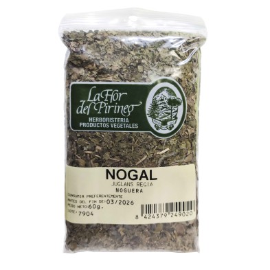 NOGAL HOJAS 60 gr. LA FLOR DEL PIRINEO