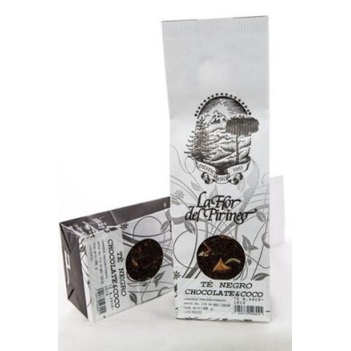 TÉ NEGRO CHOCOLATE Y COCO 100 gr. LA FLOR DEL PIRIN