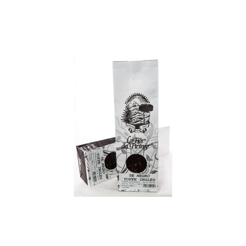 TÉ NEGRO TOFFEE INGLÉS 100 gr. LA FLOR DEL PIRINEO