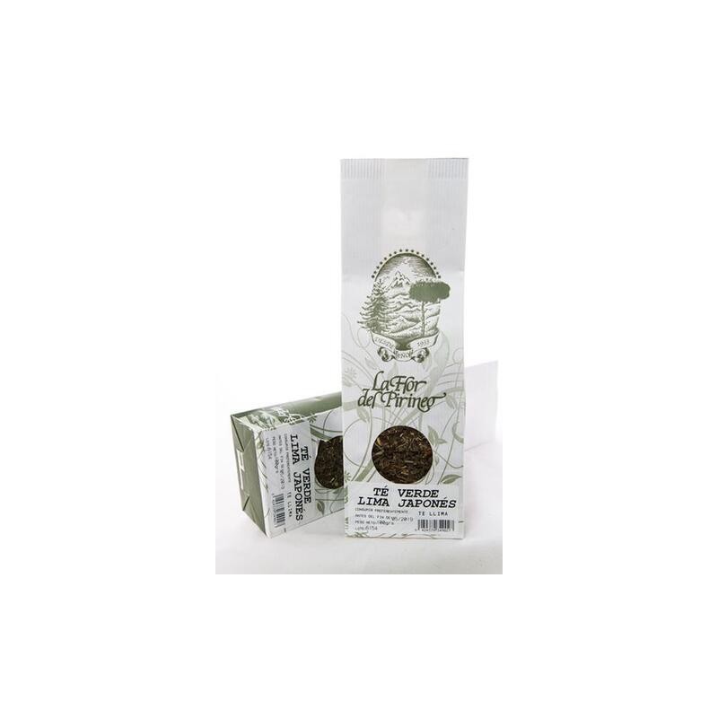 TÉ VERDE LIMA JAPONÉS 100 gr. LA FLOR DEL PIRINEO