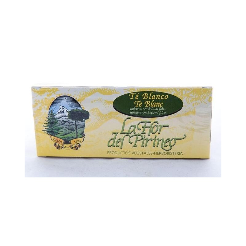 TÉ BLANCO 25 Filtros LA FLOR DEL PIRINEO