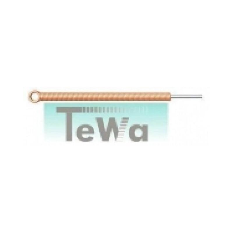 TEWA CB-2525 - 100 AGUJAS SILICONDAS SIN GUIA