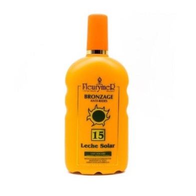 LECHE SOLAR SPF15 CON DOSIFICADOR 250ml FLEURYMER