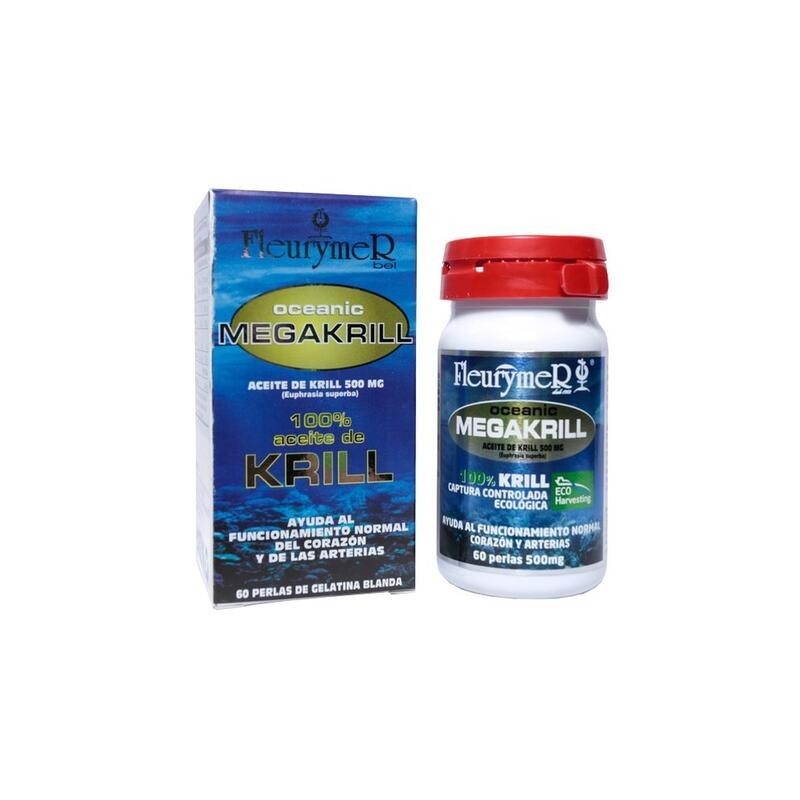 MEGAKRILL aceite de krill 100 % 60 caps. FLEURYMER