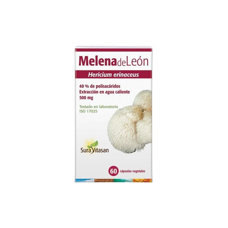 MELENA DE LEON 500 mg. 60 caps. SURAVITASAN