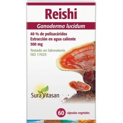 REISHI 500 mg. 60 caps. SURAVITASAN