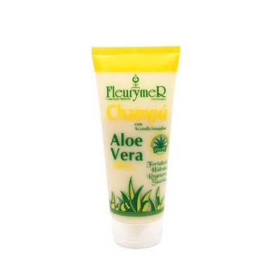 CHAMPU AL ALOE Y PLANTAS 200 ml. FLEURYMER