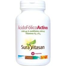 ACIDO FOLICO ACTIVO 1000 ug. 60 comp. SURAVITASAN