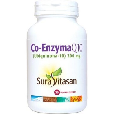 CO-ENZYMA Q10  30 caps.  300 mg. (Ubiquinona) SURAVITASAN