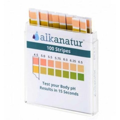 SET 100 TIRAS REACTIVAS ALKANATUR