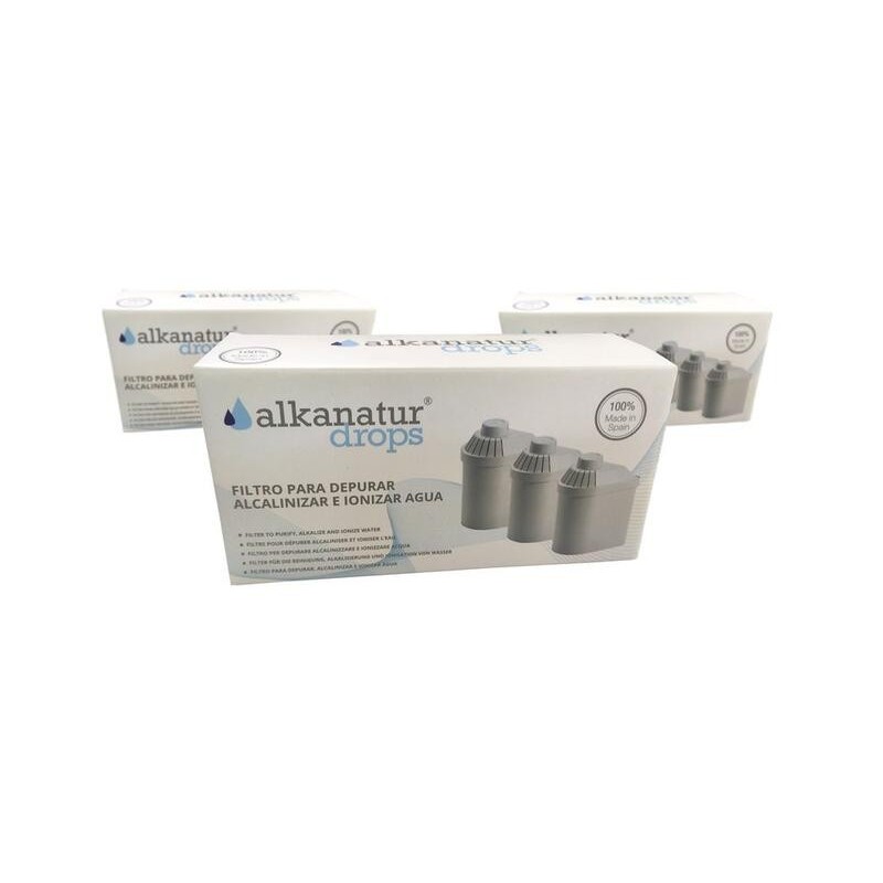 PACK 3 FILTROS ALKANATUR DROPS