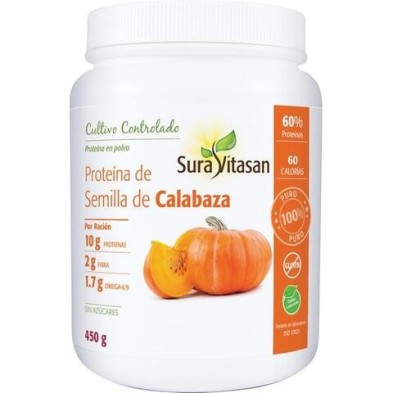 PROTEINA DE SEMILLA DE CALABAZA 450 gr. SURAVITASAN