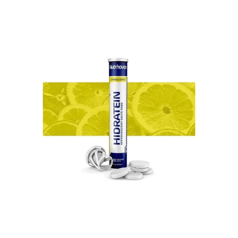 HIDRATEIN EFFERVESCENT SATS TABS citrico 8 unid. NUTRINOVEX